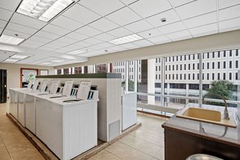 Laundry facilities at Kellogg Square in Saint Paul, MN 55101